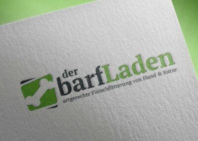 Logodesign der barfLaden