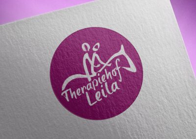 Logoerstellung Therapiehof Leila
