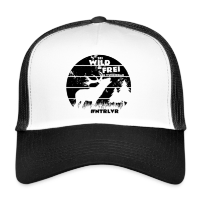 Trucker Cap mit "Sei wild & frei & wunderbar" Aufdruck