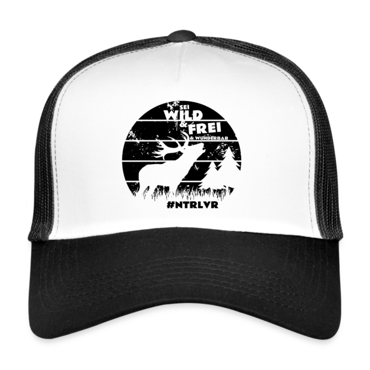 Trucker Cap mit "Sei wild & frei & wunderbar" Aufdruck