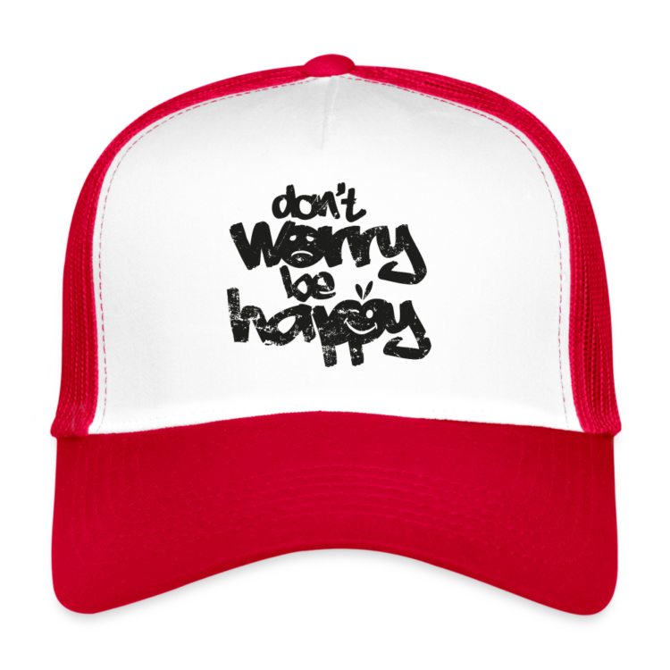 Trucker Cap mit “don’t worry be happy” Aufdruck – Bild 3