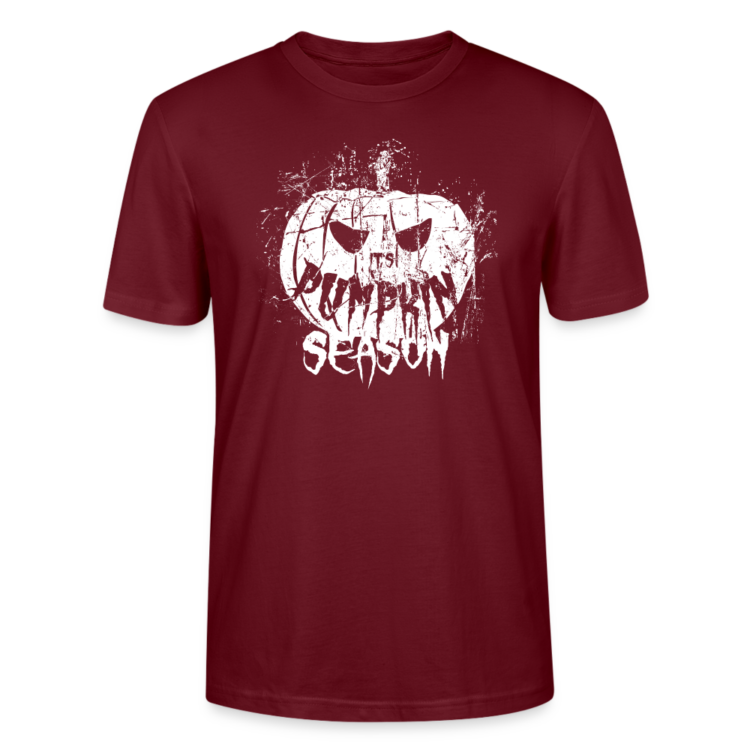 Männer Bio-T-Shirt mit It's Pumpkin Season Aufdruck – Bild 4