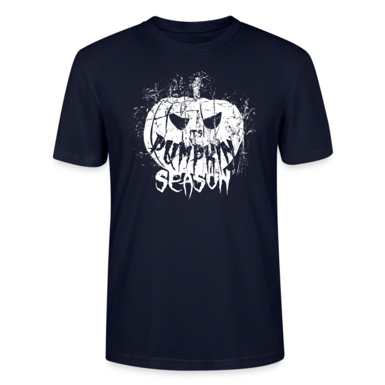 Männer Bio-T-Shirt mit It's Pumpkin Season Aufdruck – Bild 2