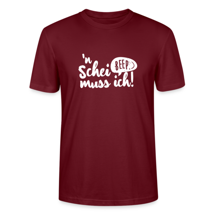 Frauen Bio-T-Shirt mit "`n Scheiß muss ich!” Aufdruck. – Bild 4