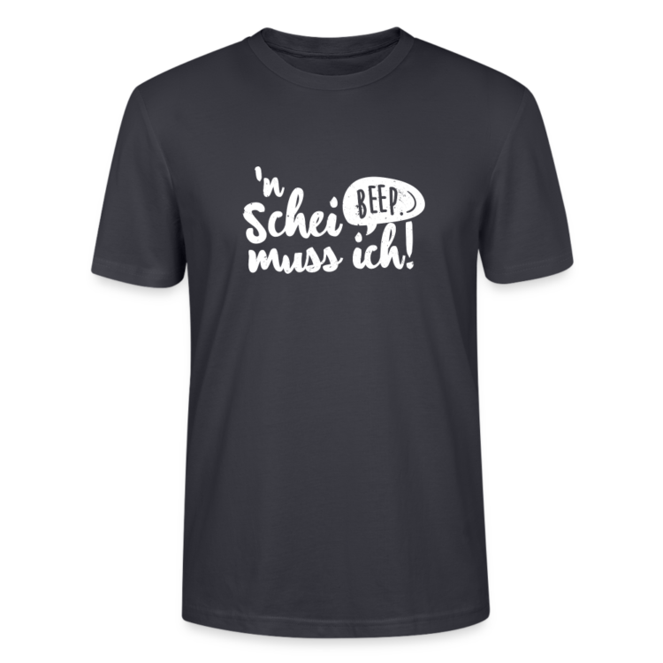 Frauen Bio-T-Shirt mit "`n Scheiß muss ich!” Aufdruck. – Bild 3