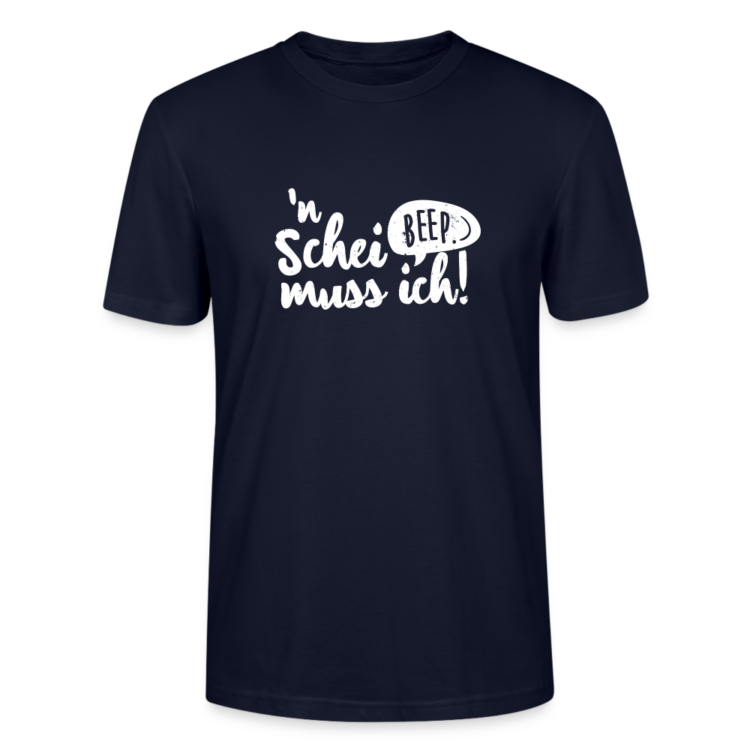 Frauen Bio-T-Shirt mit "`n Scheiß muss ich!” Aufdruck. – Bild 2